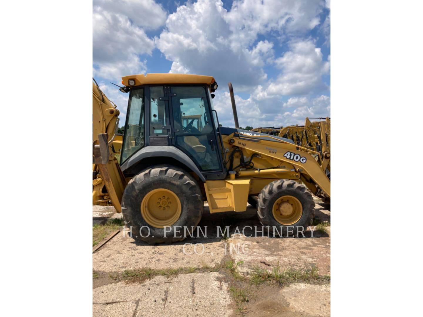 2001 John Deere 410G Tractor Loader Backhoe