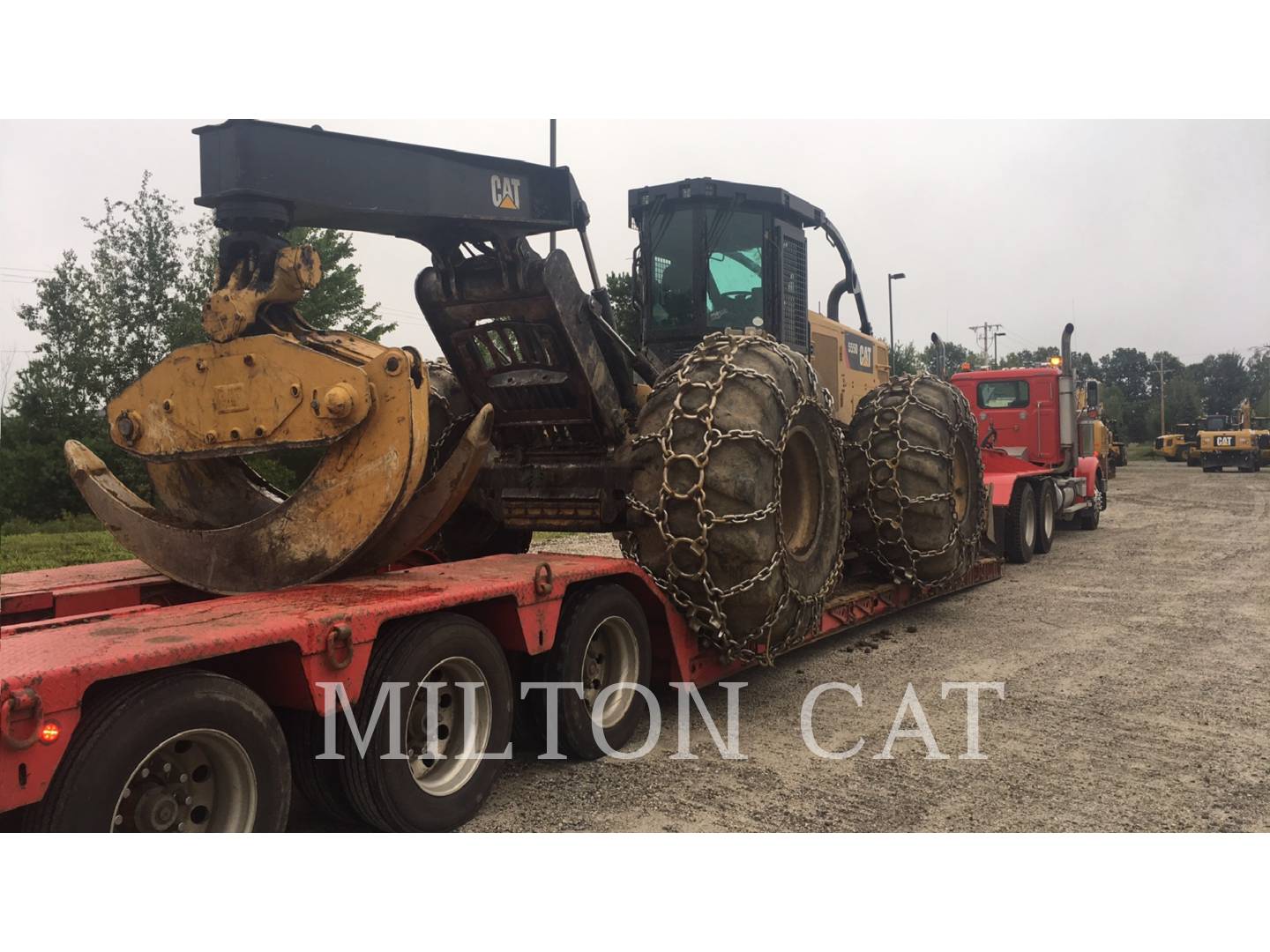 2015 Caterpillar 555D Skidder