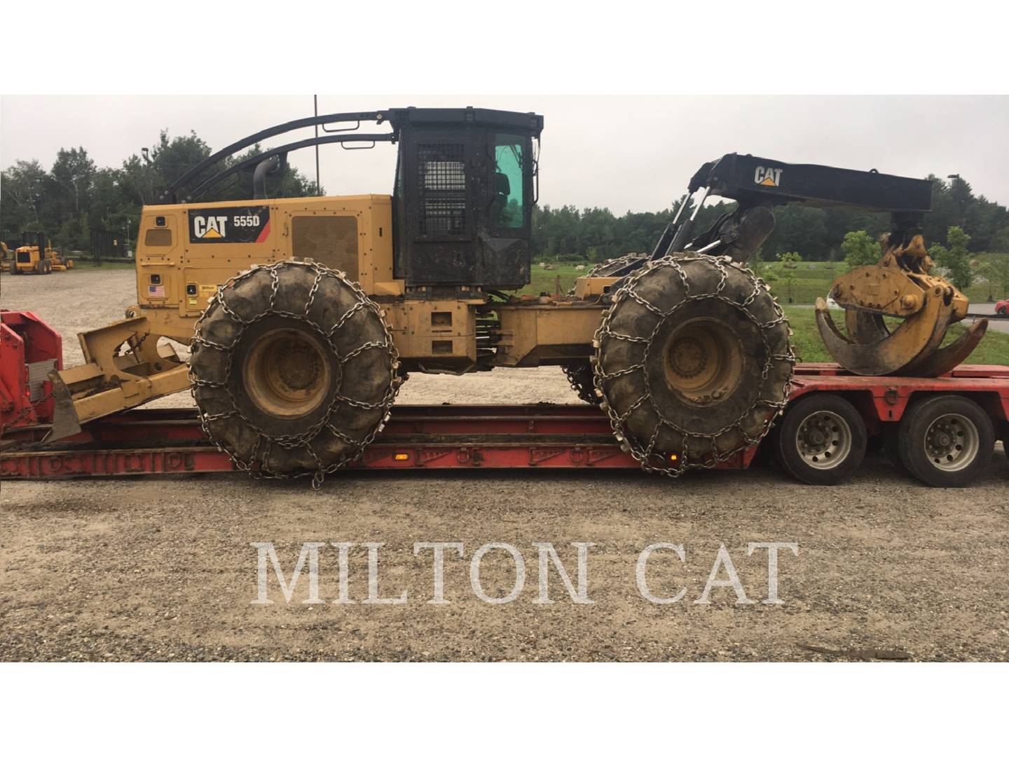 2015 Caterpillar 555D Skidder