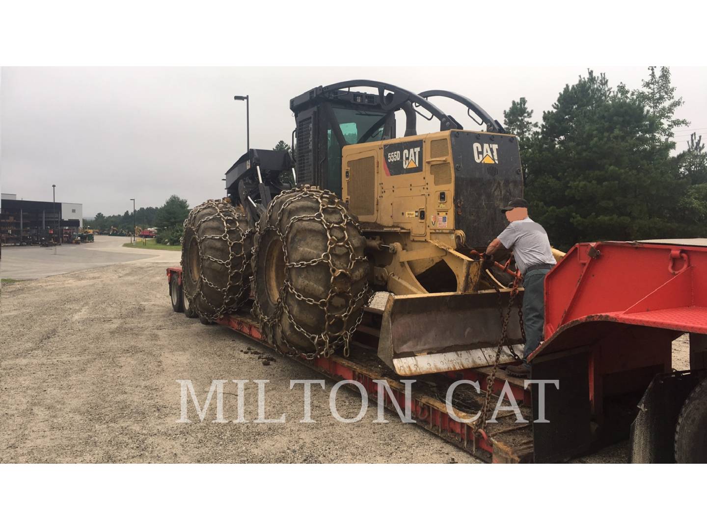 2015 Caterpillar 555D Skidder