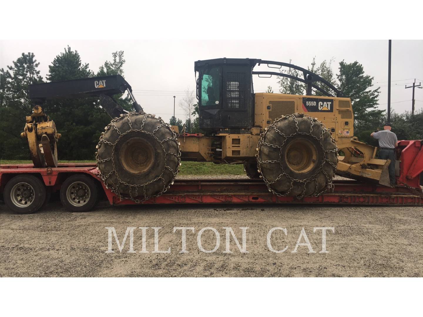 2015 Caterpillar 555D Skidder