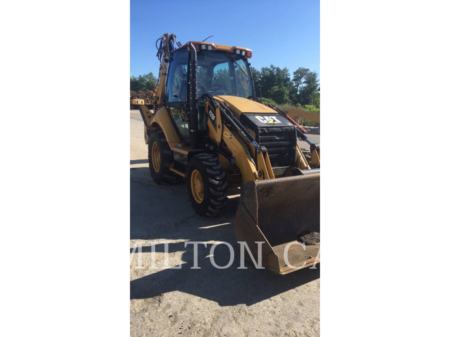 2015 Caterpillar 420F IT Tractor Loader Backhoe