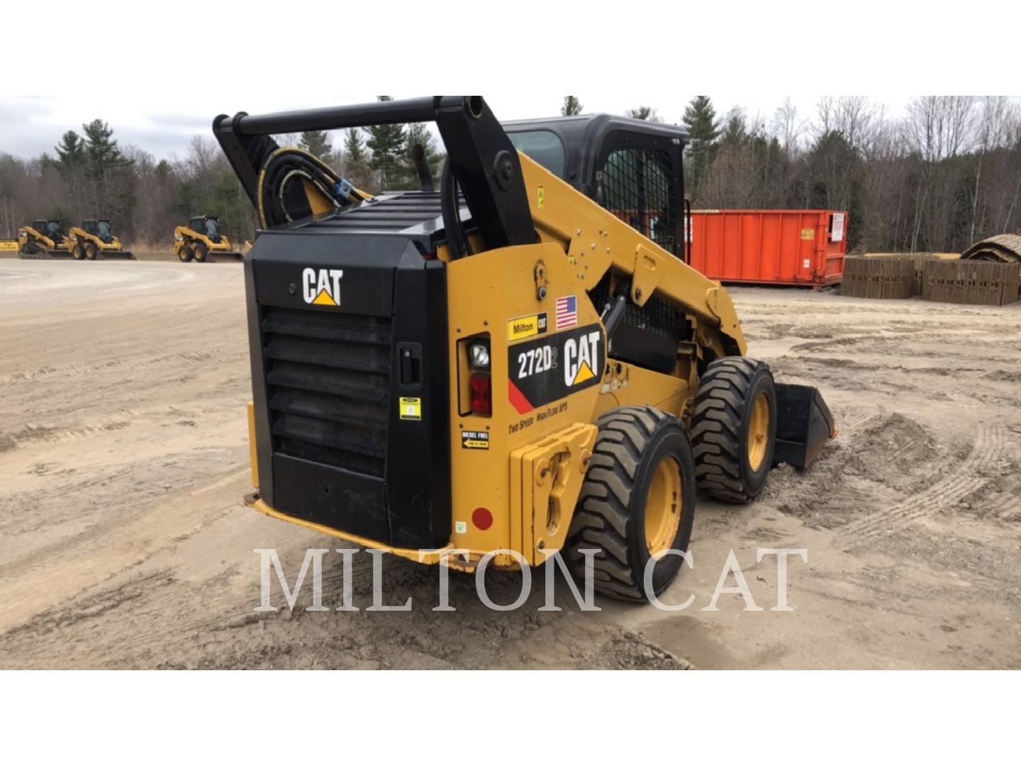 2016 Caterpillar 272D 2 Skid Steer Loader