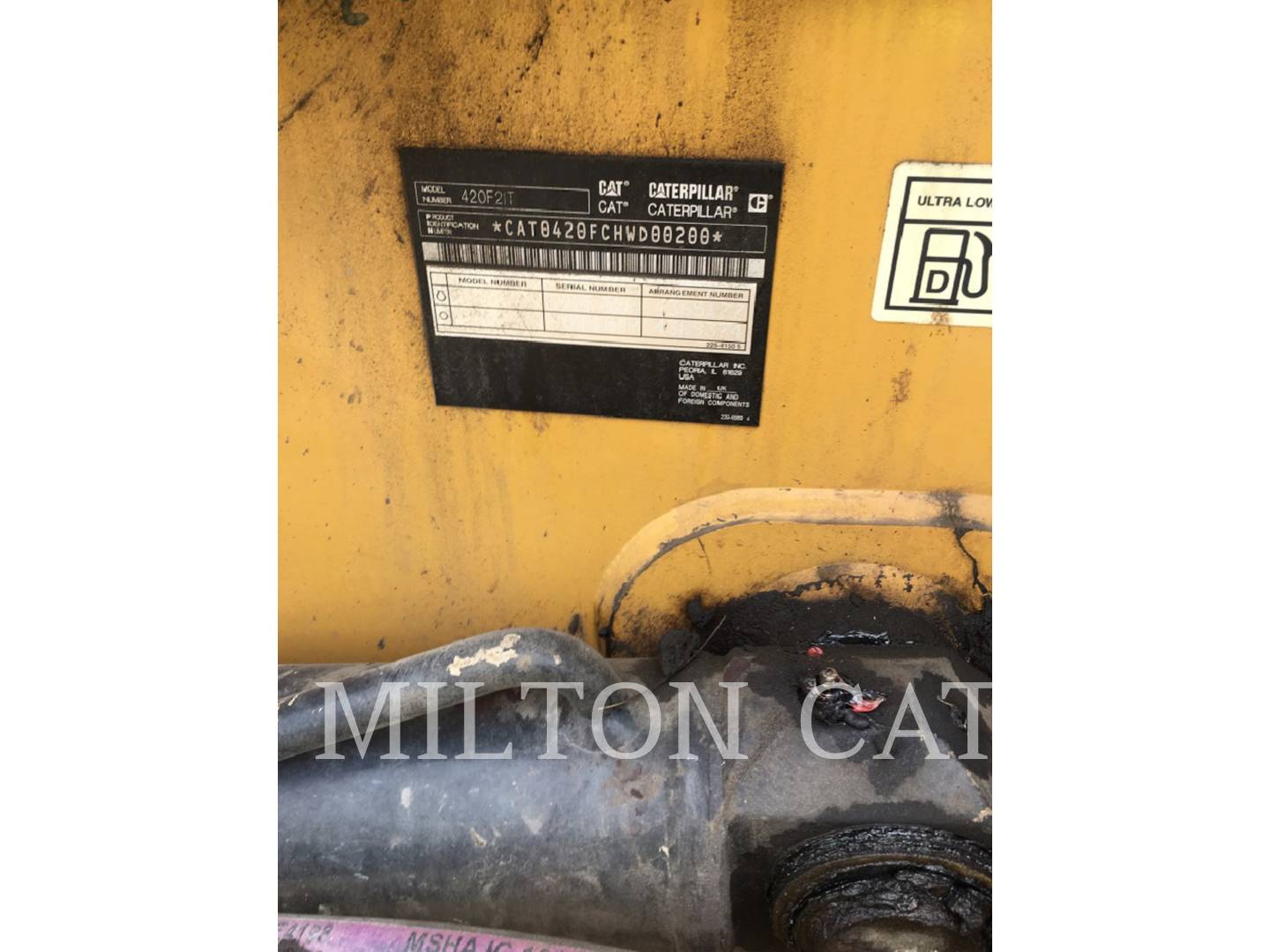 2015 Caterpillar 420F 2 IT Tractor Loader Backhoe