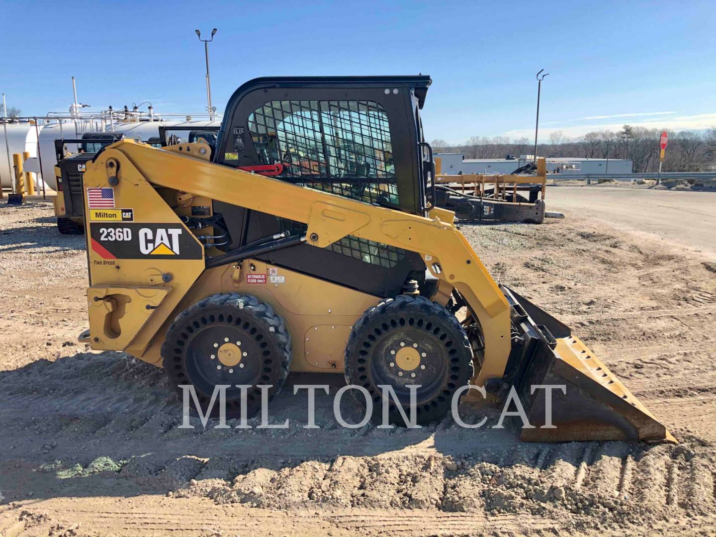 2018 Caterpillar 236D Skid Steer Loader