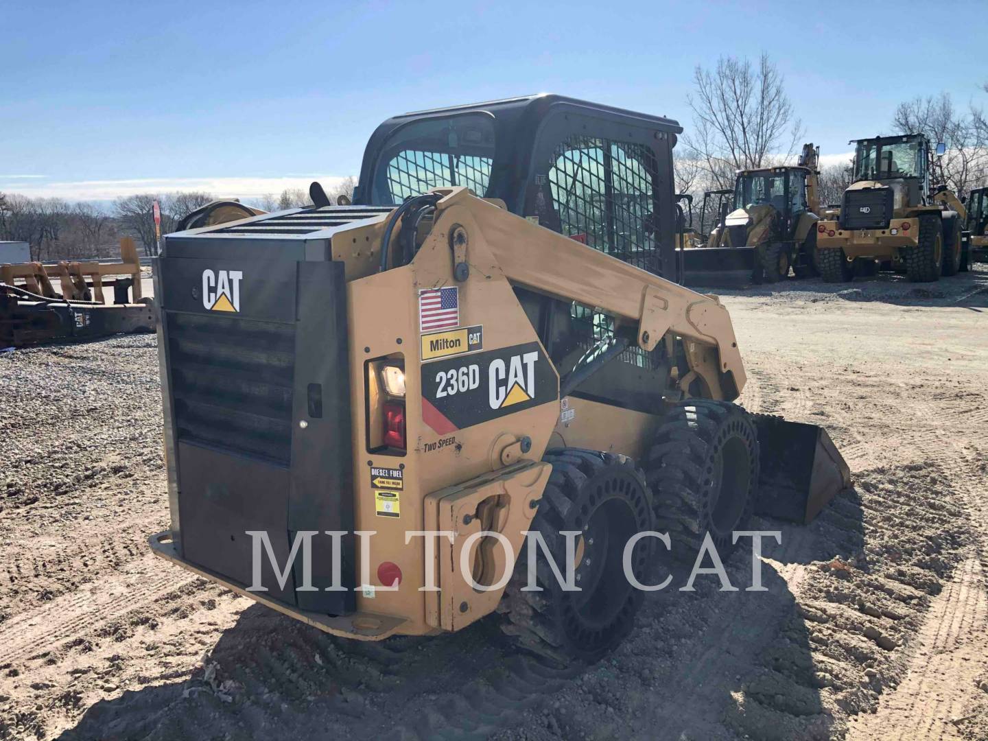 2018 Caterpillar 236D Skid Steer Loader