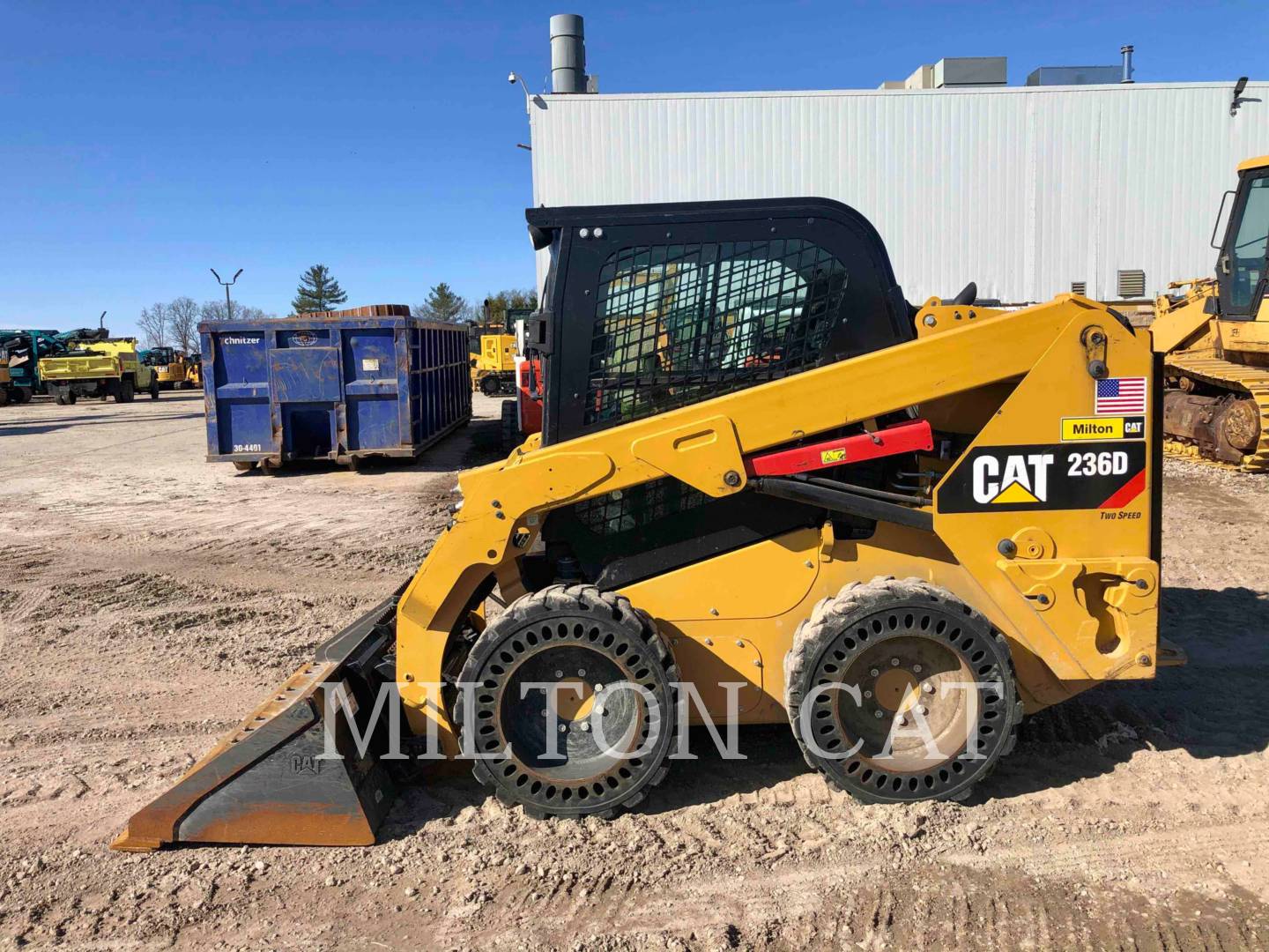 2018 Caterpillar 236D Skid Steer Loader