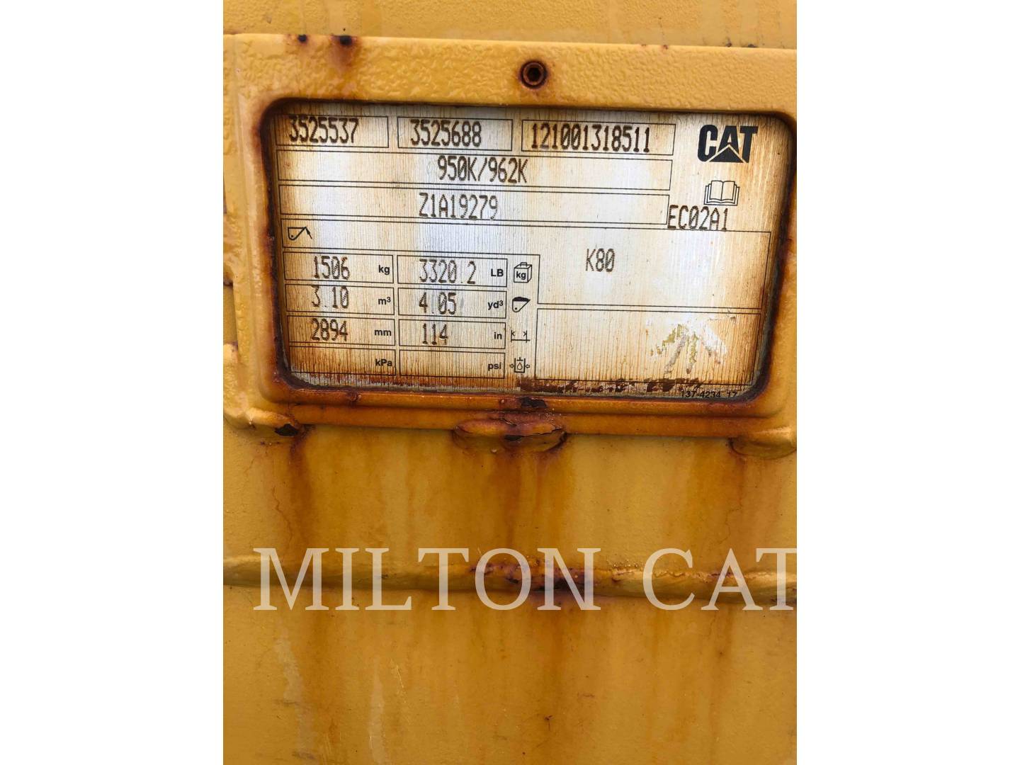 2016 Caterpillar 4.00 CYD GP BUCKET Bucket