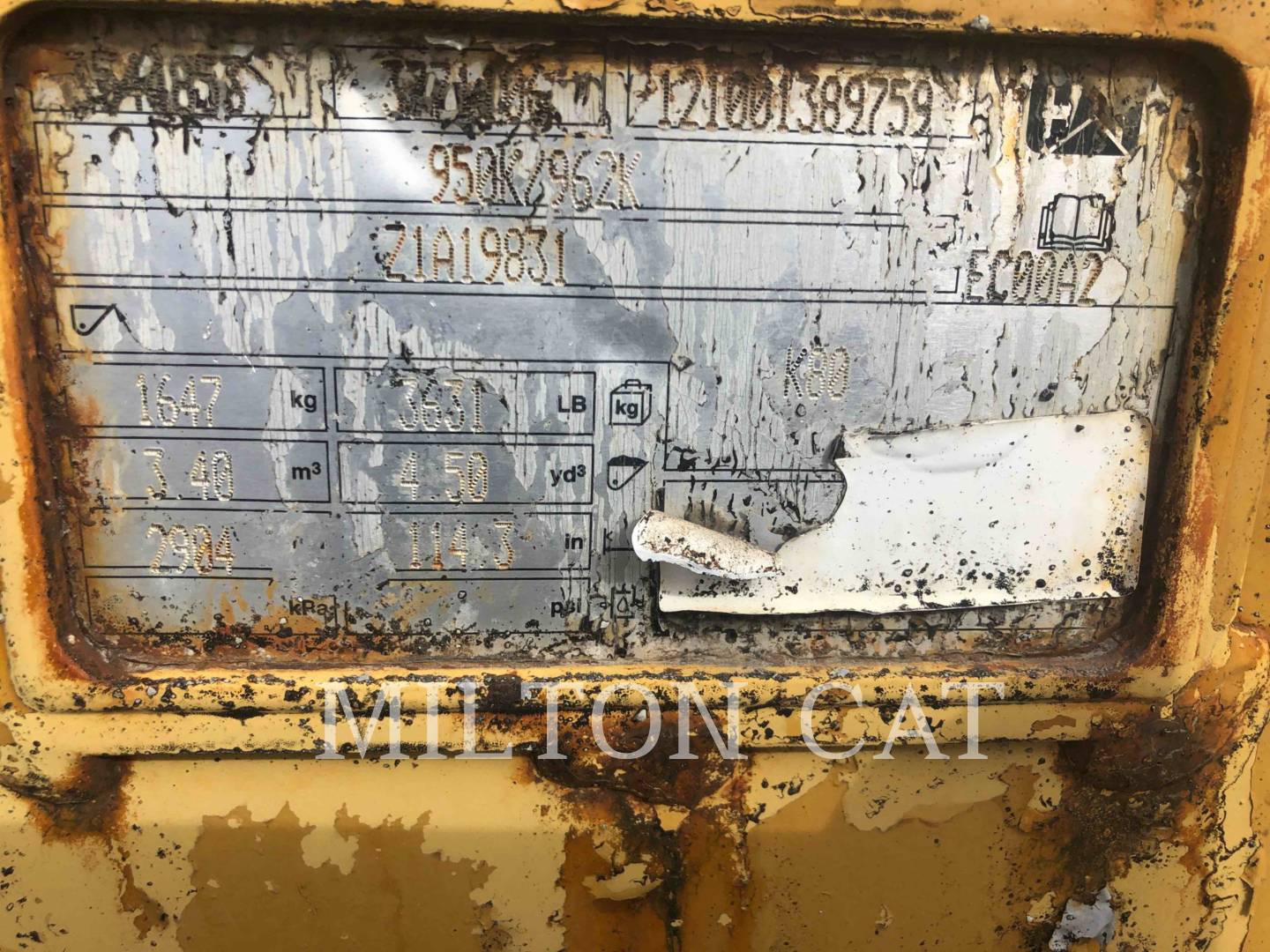 2016 Caterpillar 4.5 YD GP BUCKET Bucket