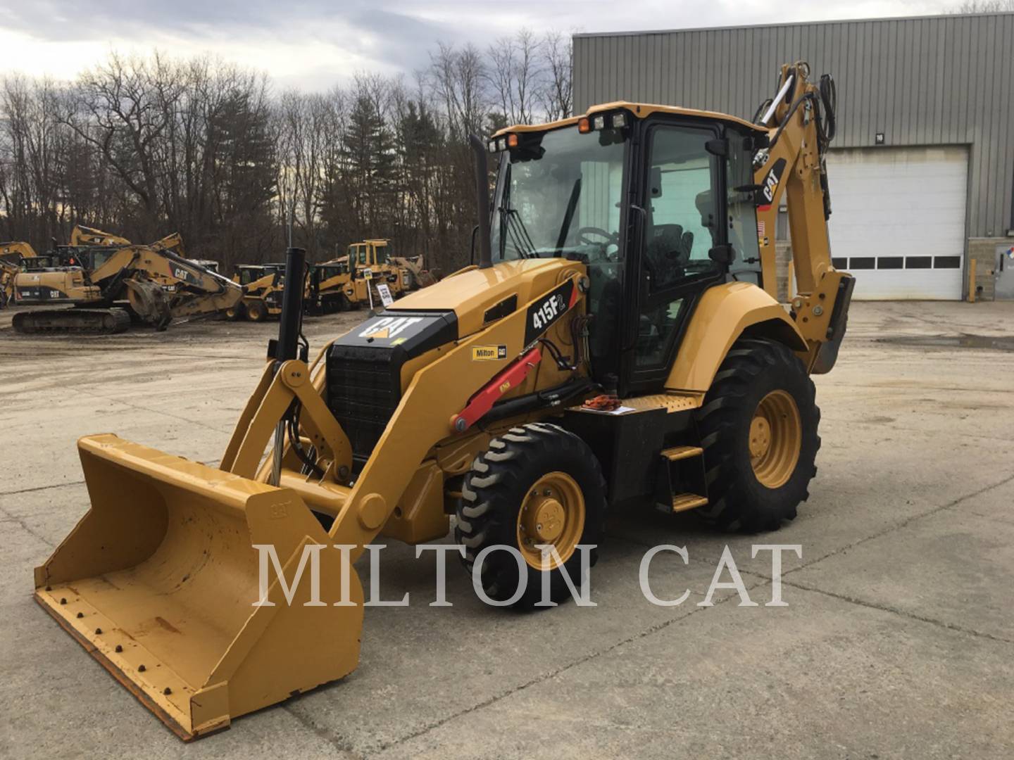 2018 Caterpillar 415F2 Tractor Loader Backhoe