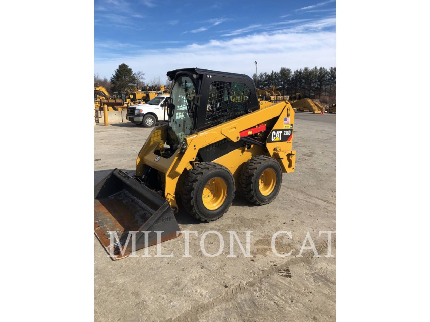 2018 Caterpillar 236D Skid Steer Loader