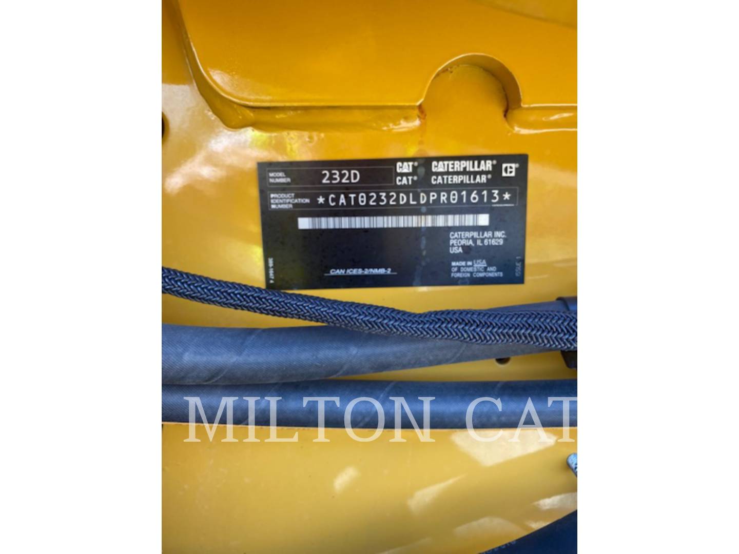 2019 Caterpillar 232D Skid Steer Loader