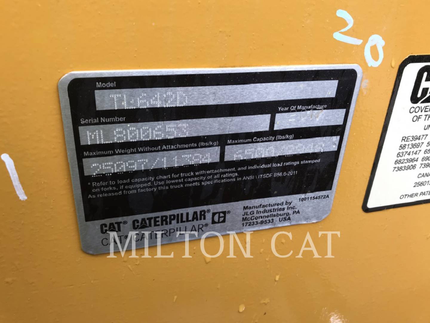 2017 Caterpillar TL642D TeleHandler