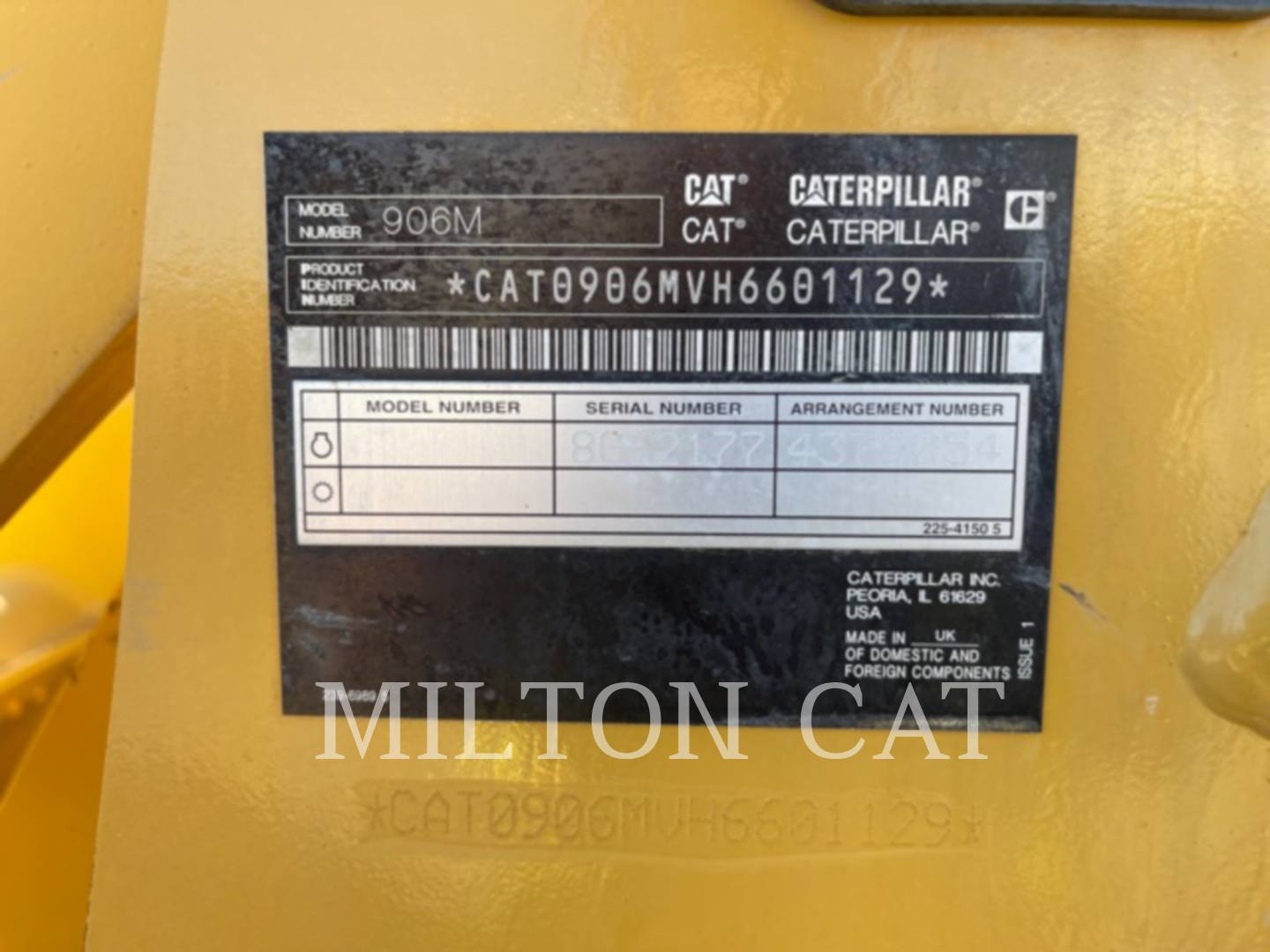 2016 Caterpillar 906M Wheel Loader