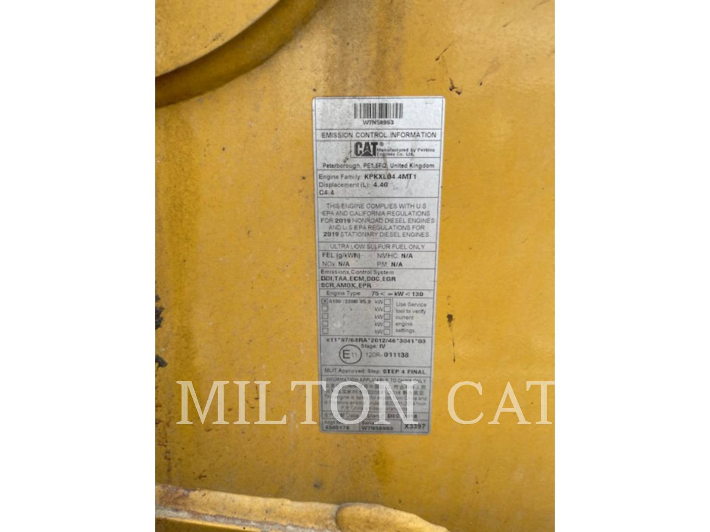 2019 Caterpillar 440-07 Tractor Loader Backhoe