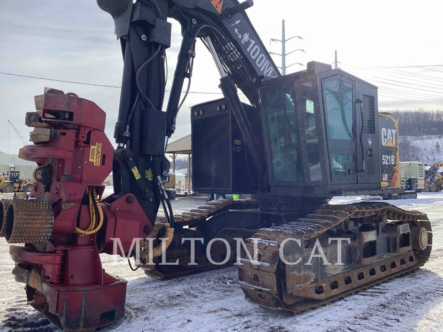 2018 Caterpillar 521B Feller Buncher