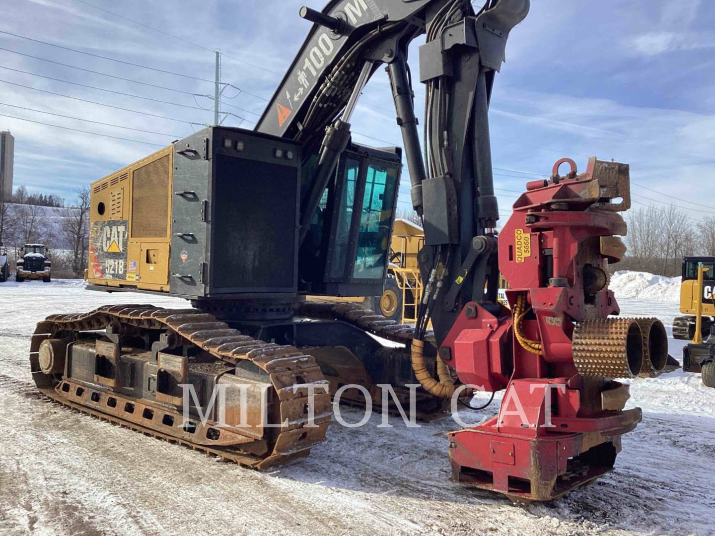 2018 Caterpillar 521B Feller Buncher