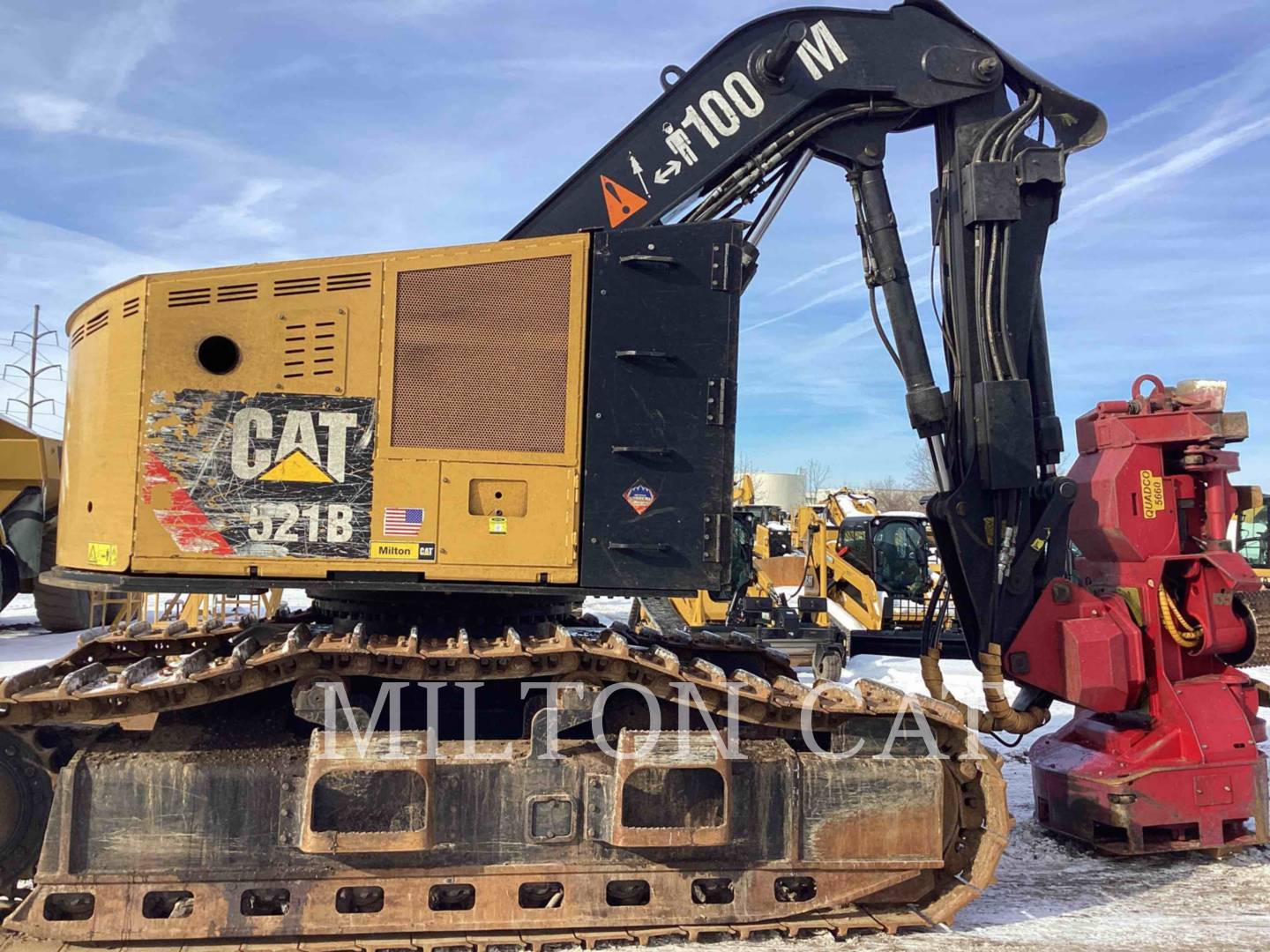 2018 Caterpillar 521B Feller Buncher