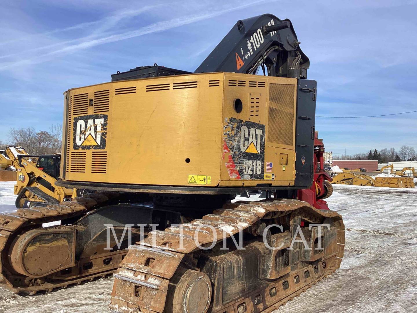 2018 Caterpillar 521B Feller Buncher