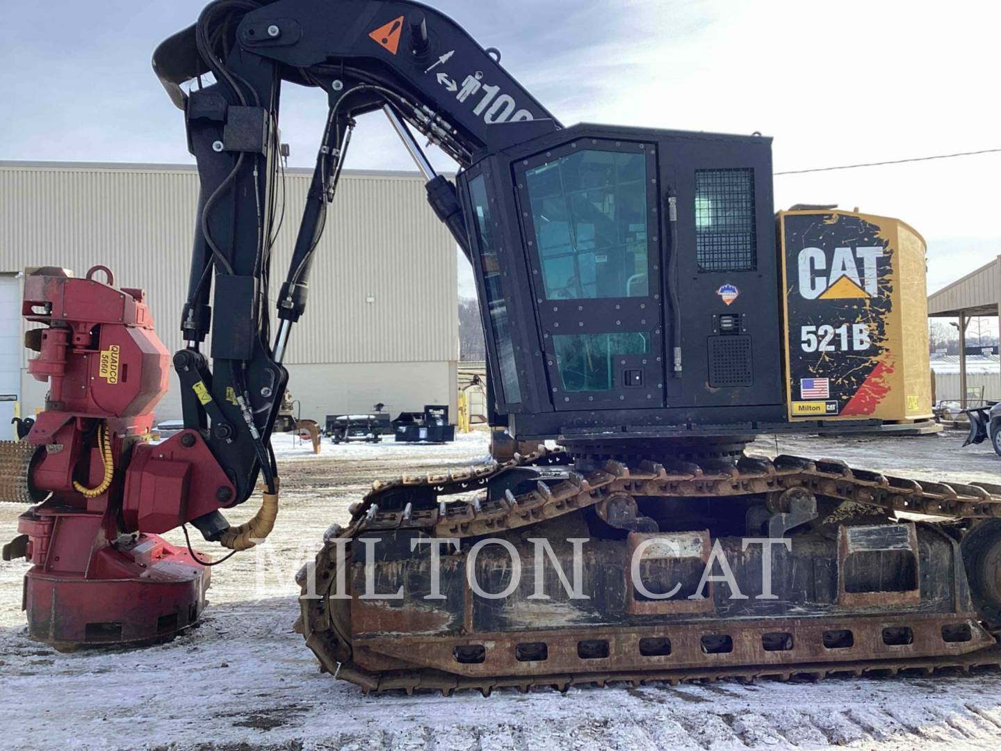 2018 Caterpillar 521B Feller Buncher