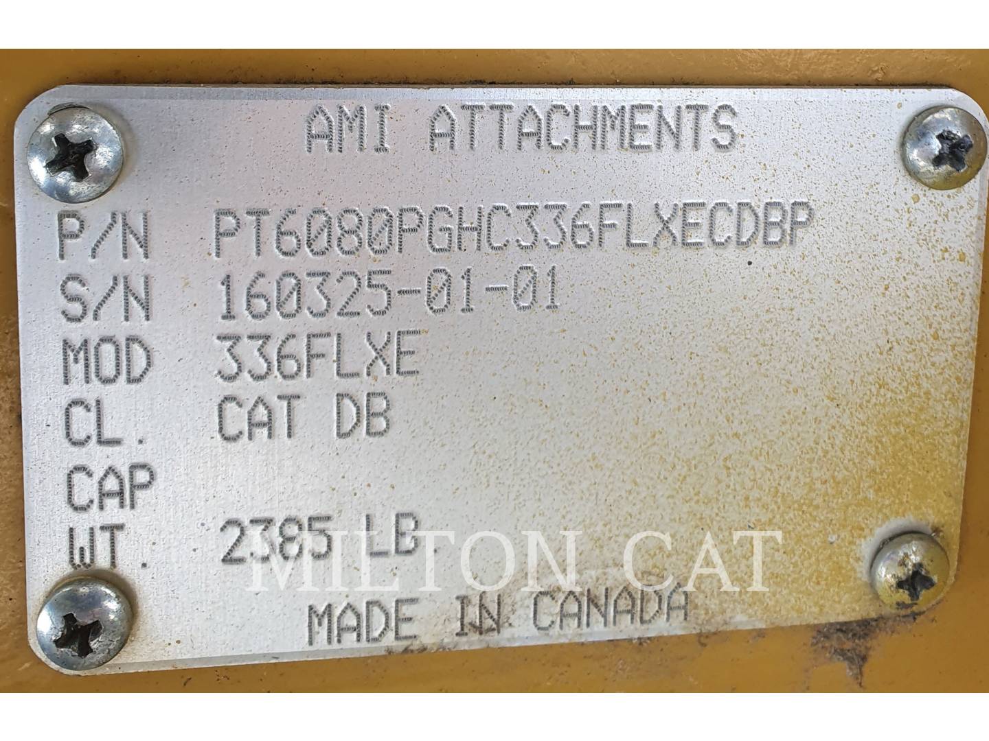 2019 Misc 336TILTCOUPLER Misc