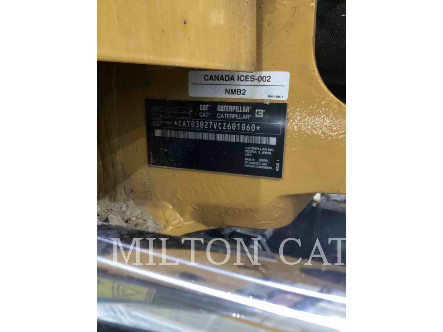 2021 Caterpillar 302.707CR Excavator