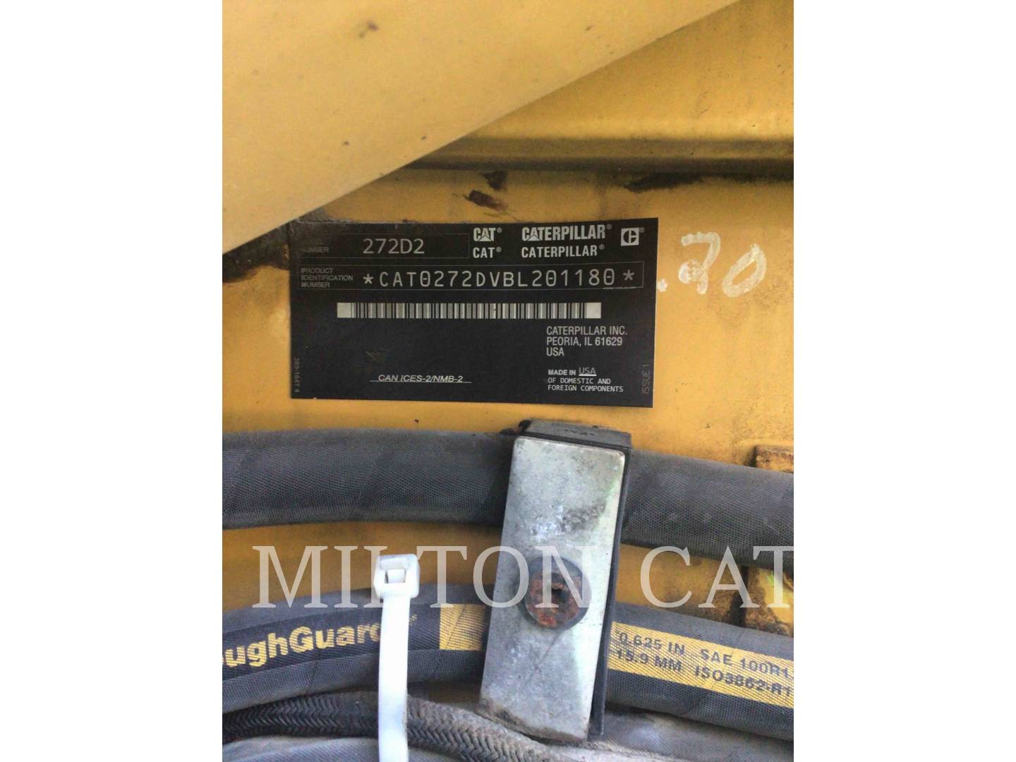 2018 Caterpillar 272D2 Skid Steer Loader