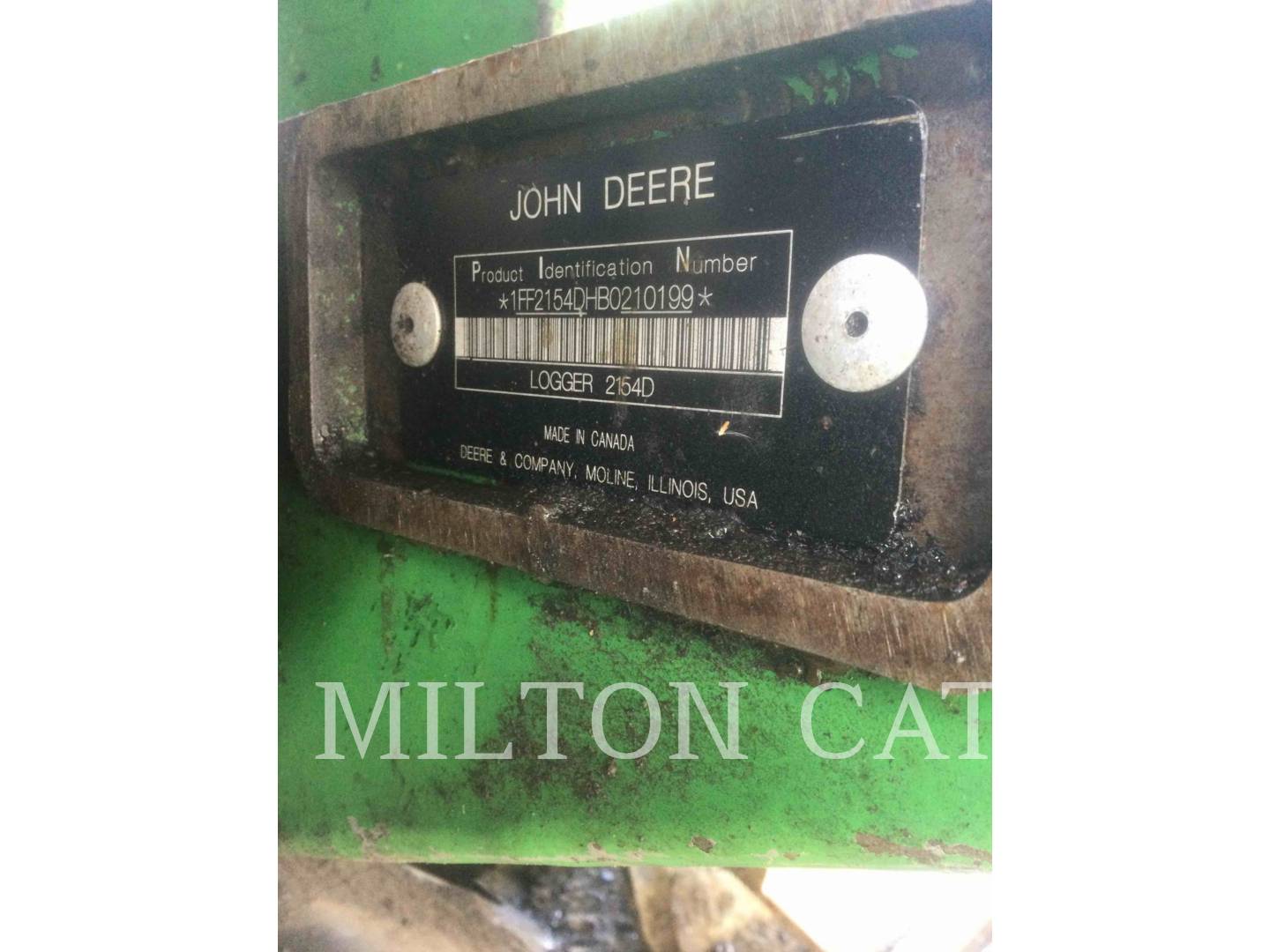 2011 John Deere 2154D Delimber