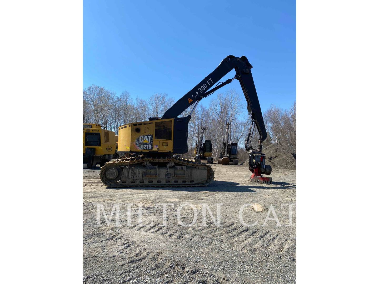 2014 Caterpillar 521B Feller Buncher