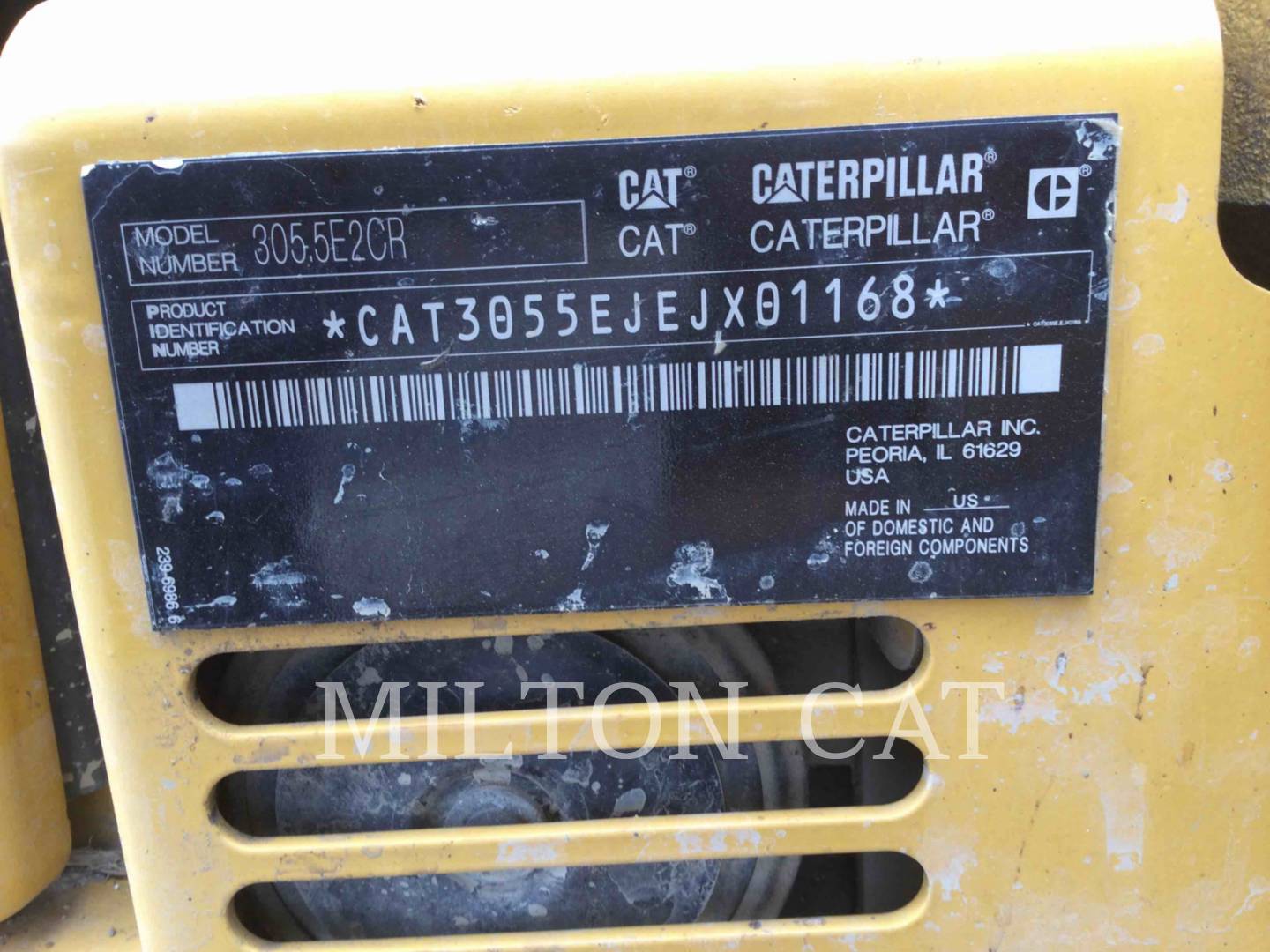 2015 Caterpillar 305.5E2CR Excavator