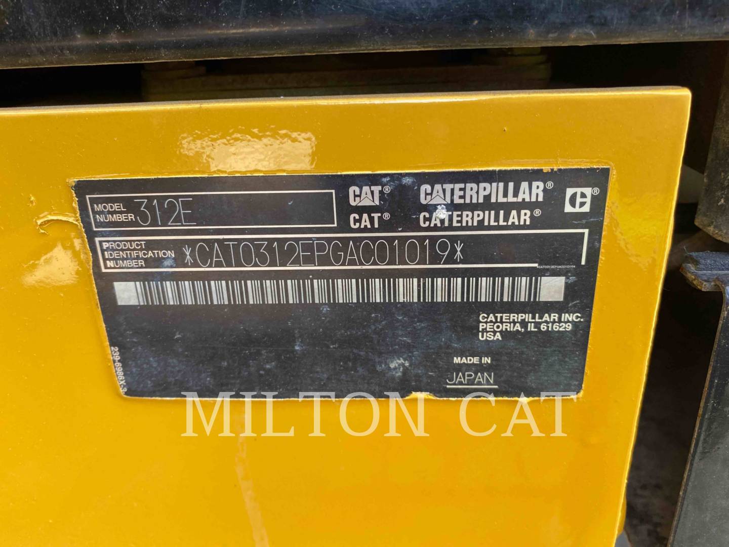 2014 Caterpillar 312E Excavator