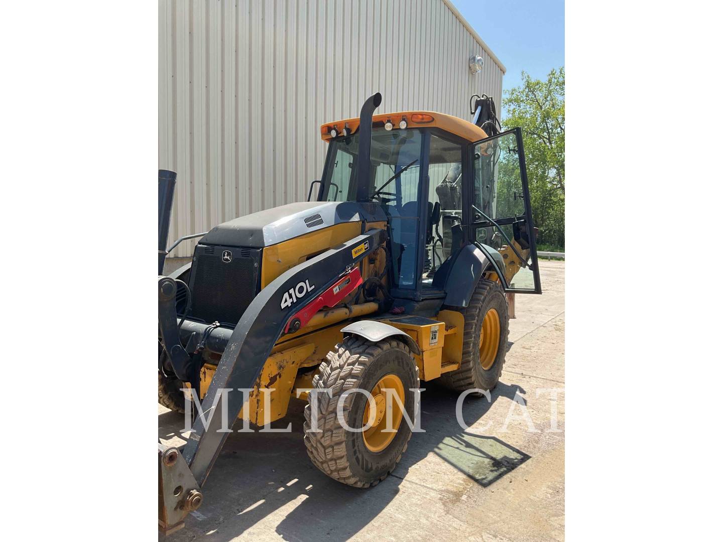 2018 John Deere 410L Tractor Loader Backhoe