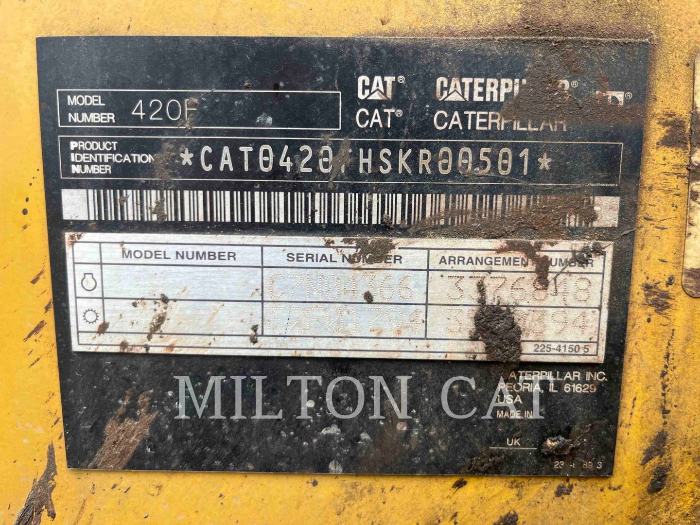 2012 Caterpillar 420FST Tractor Loader Backhoe