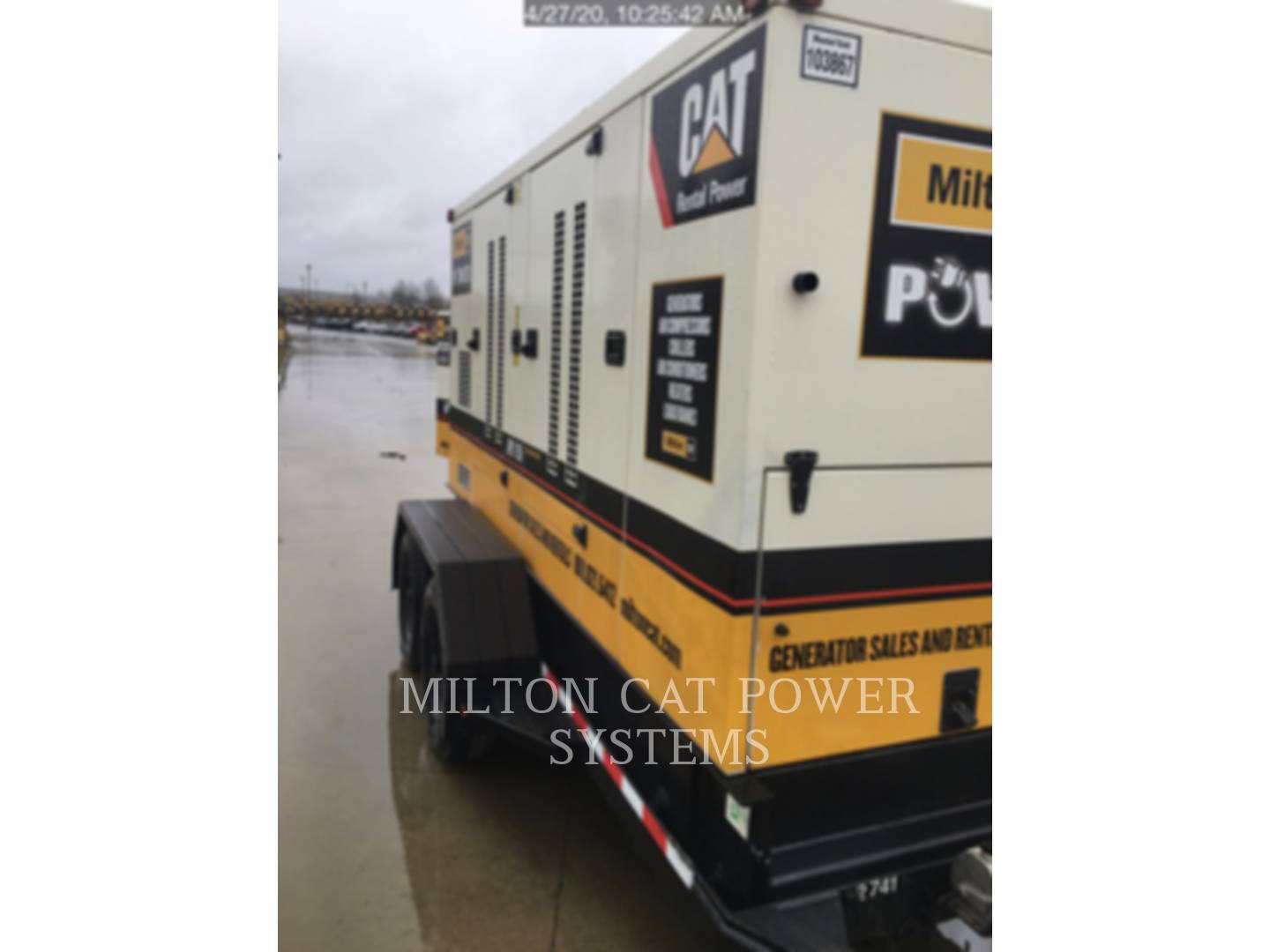 2018 Caterpillar APS150 Generator