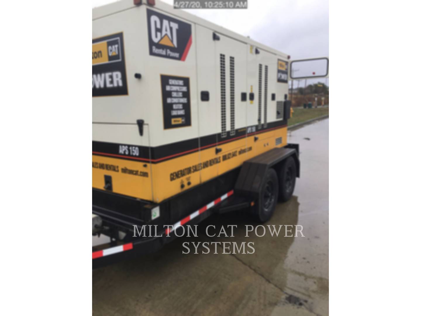 2018 Caterpillar APS150 Generator