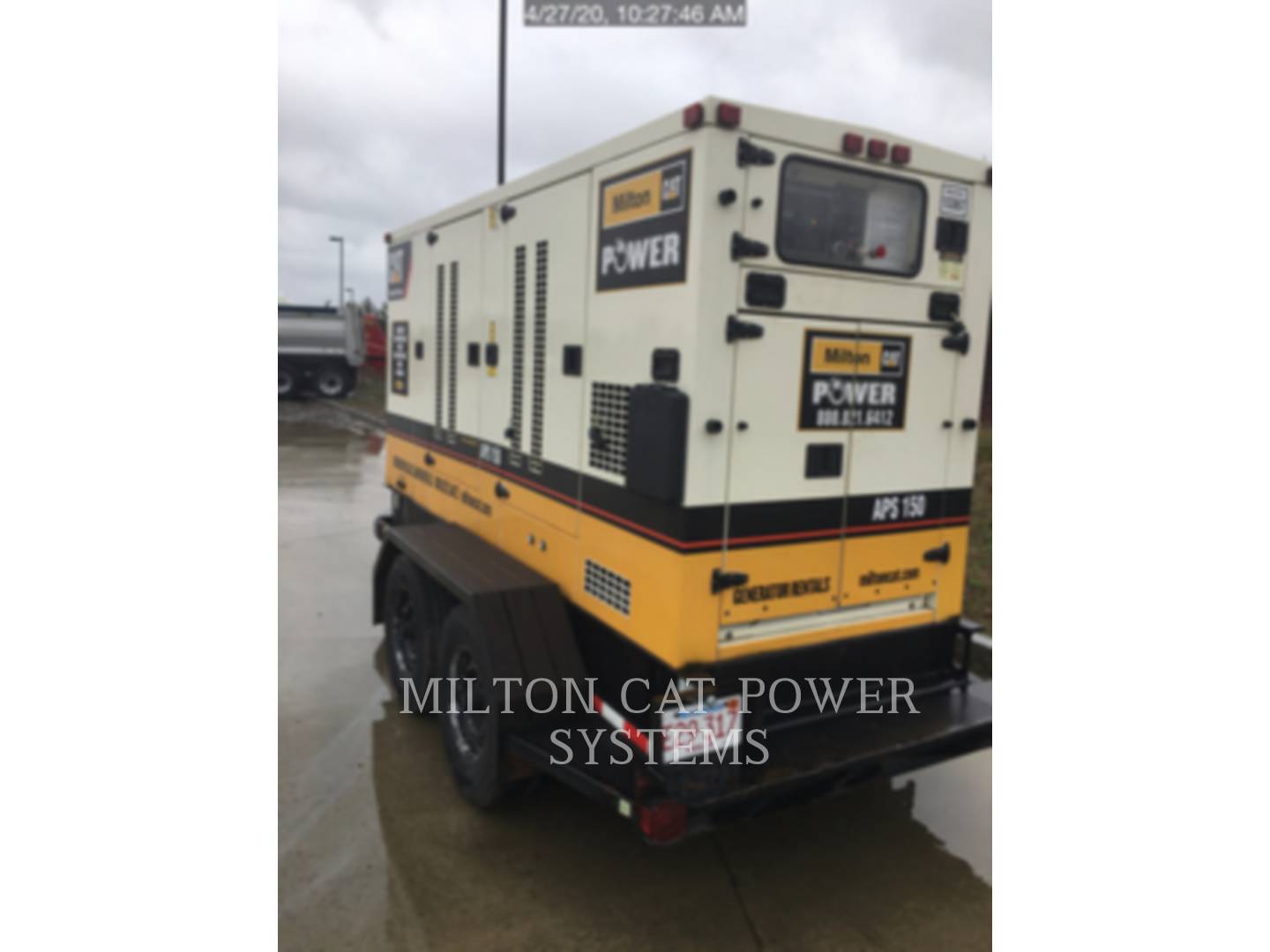 2018 Caterpillar APS150 Generator