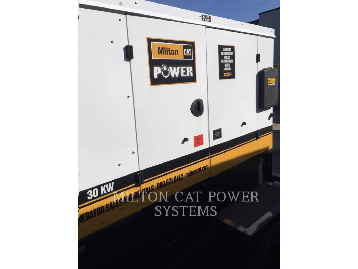 2015 Caterpillar OC30 Generator