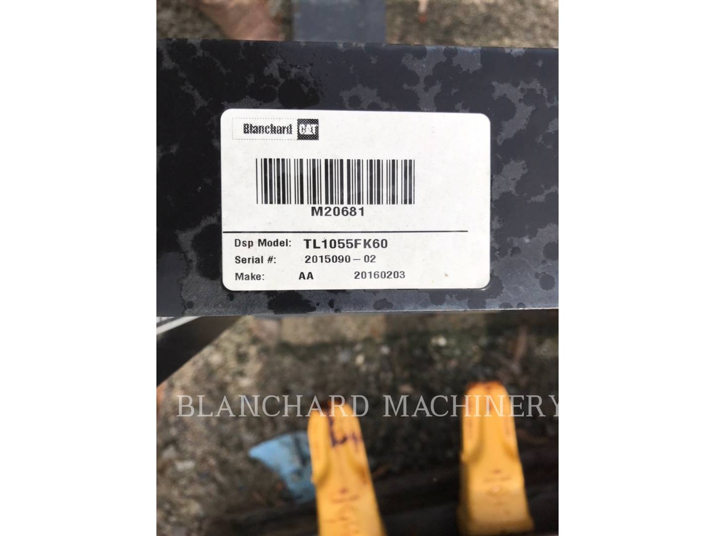 Caterpillar TL1055FK60 Pallet Fork