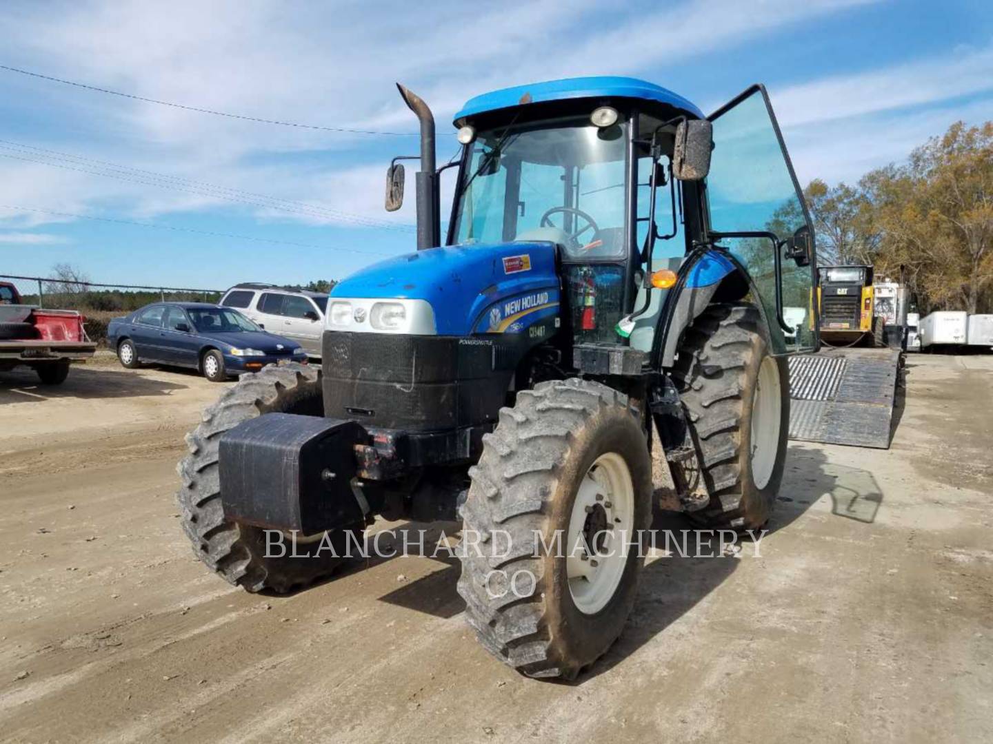 new holland tractor serial number location