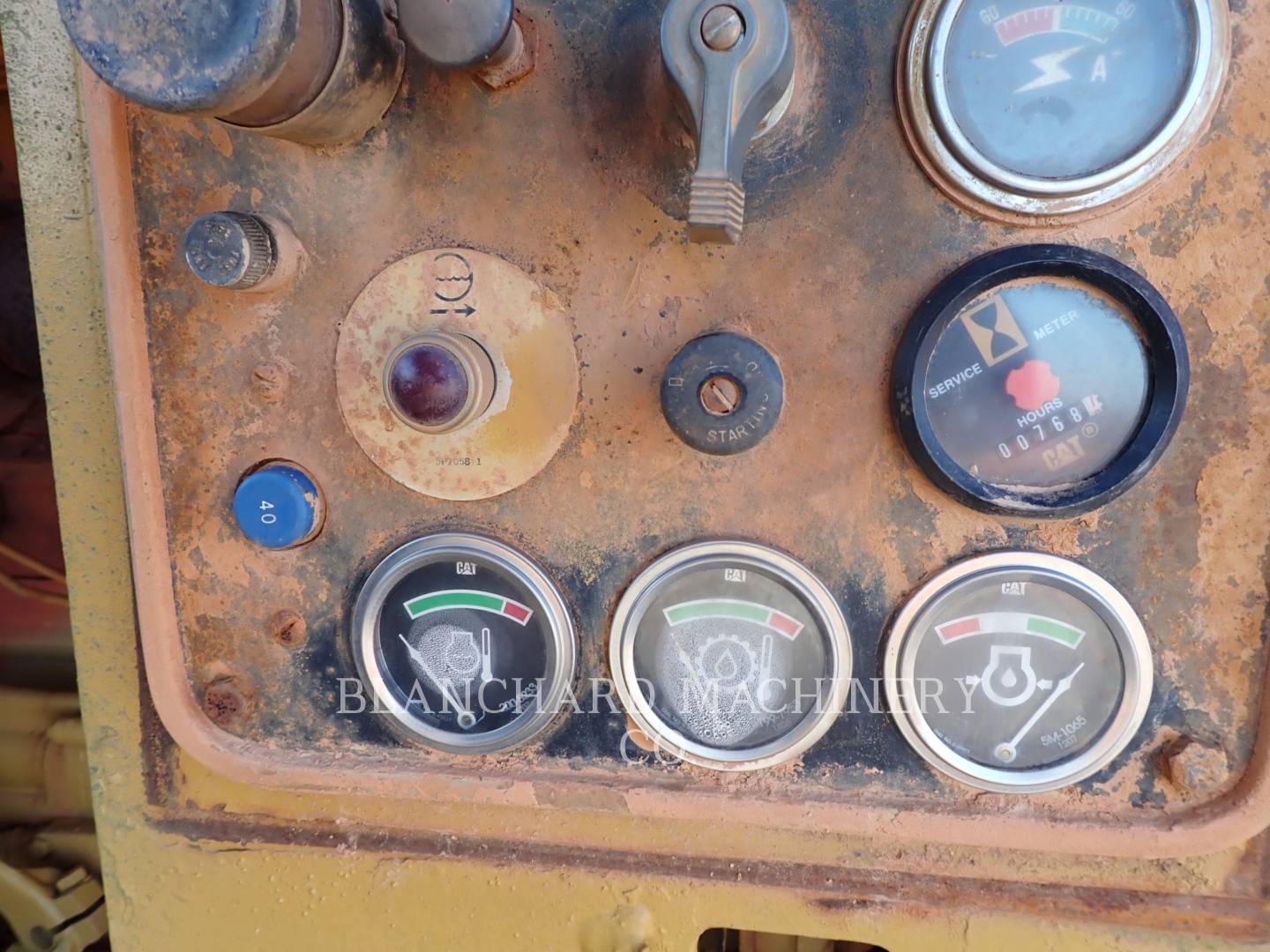 1986 Caterpillar 627B Wheel Tractor