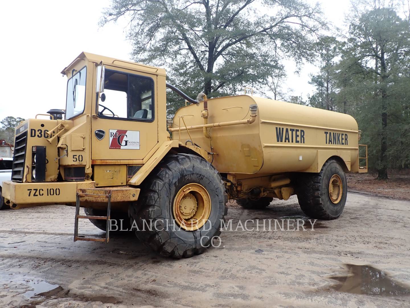 caterpillar blanche