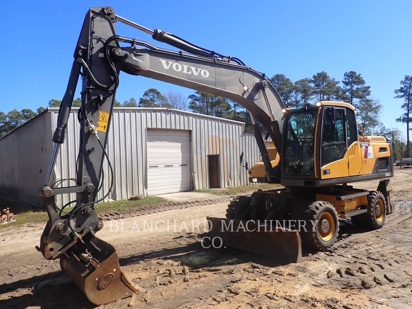 2012 Volvo EW180D Excavator