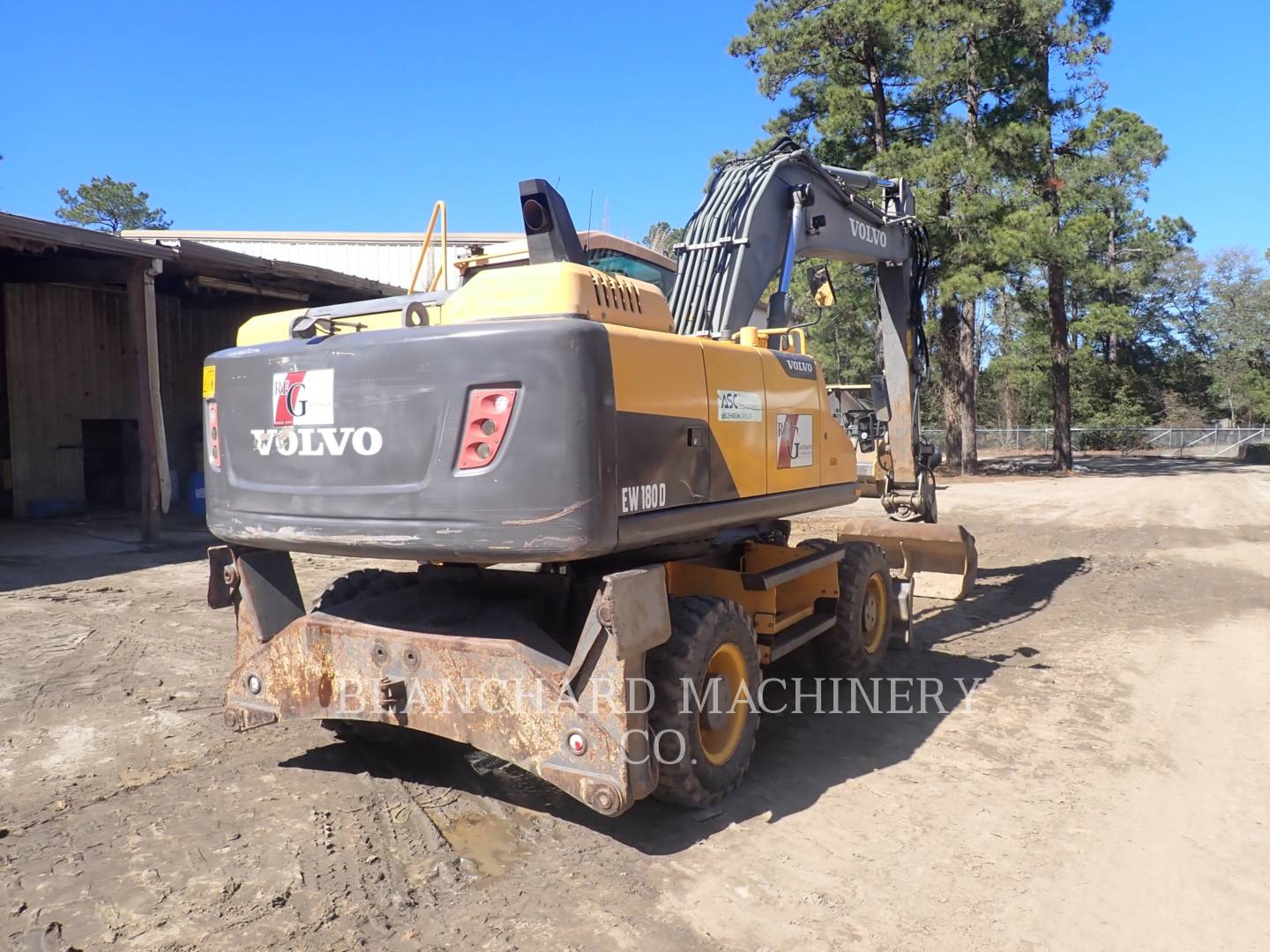 2012 Volvo EW180D Excavator