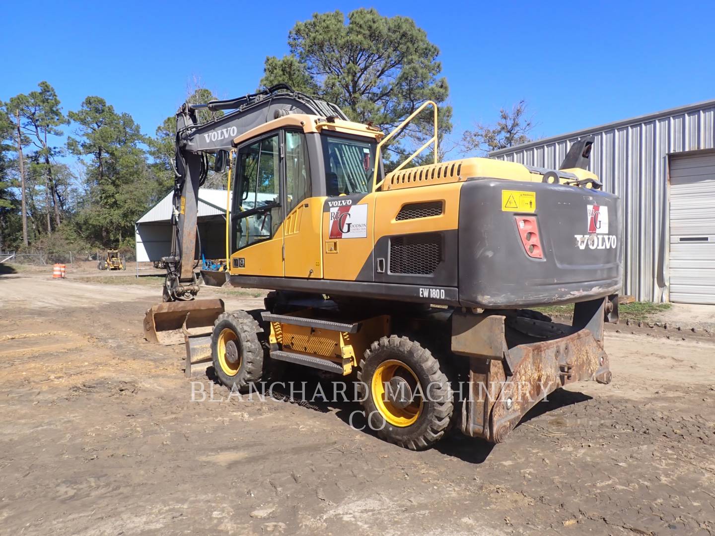 2012 Volvo EW180D Excavator