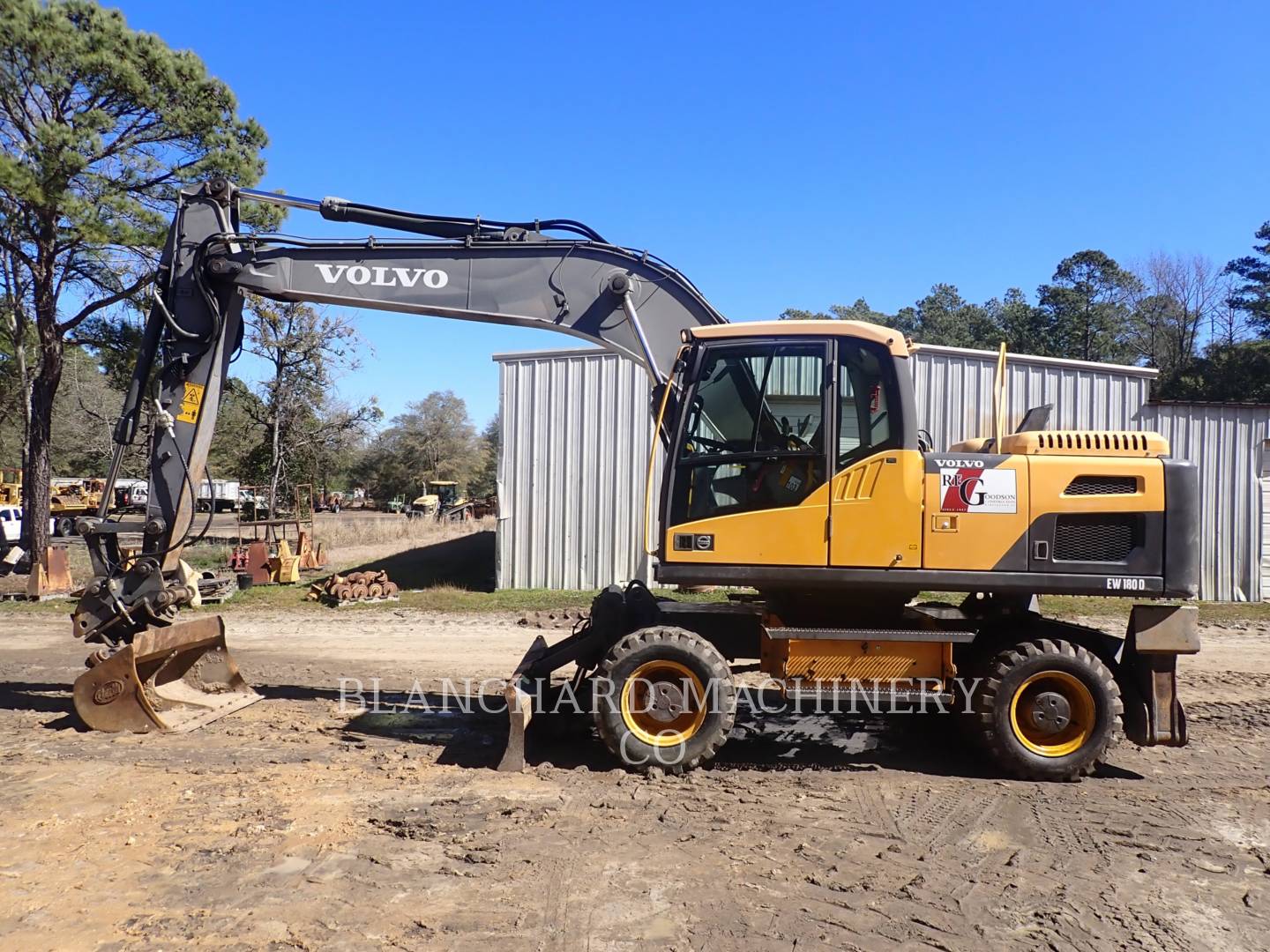 2012 Volvo EW180D Excavator