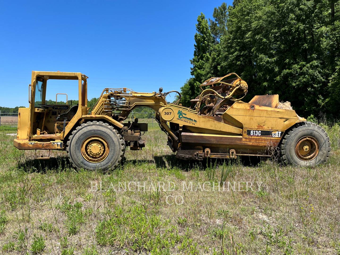 1988 Caterpillar 613C Wheel Tractor