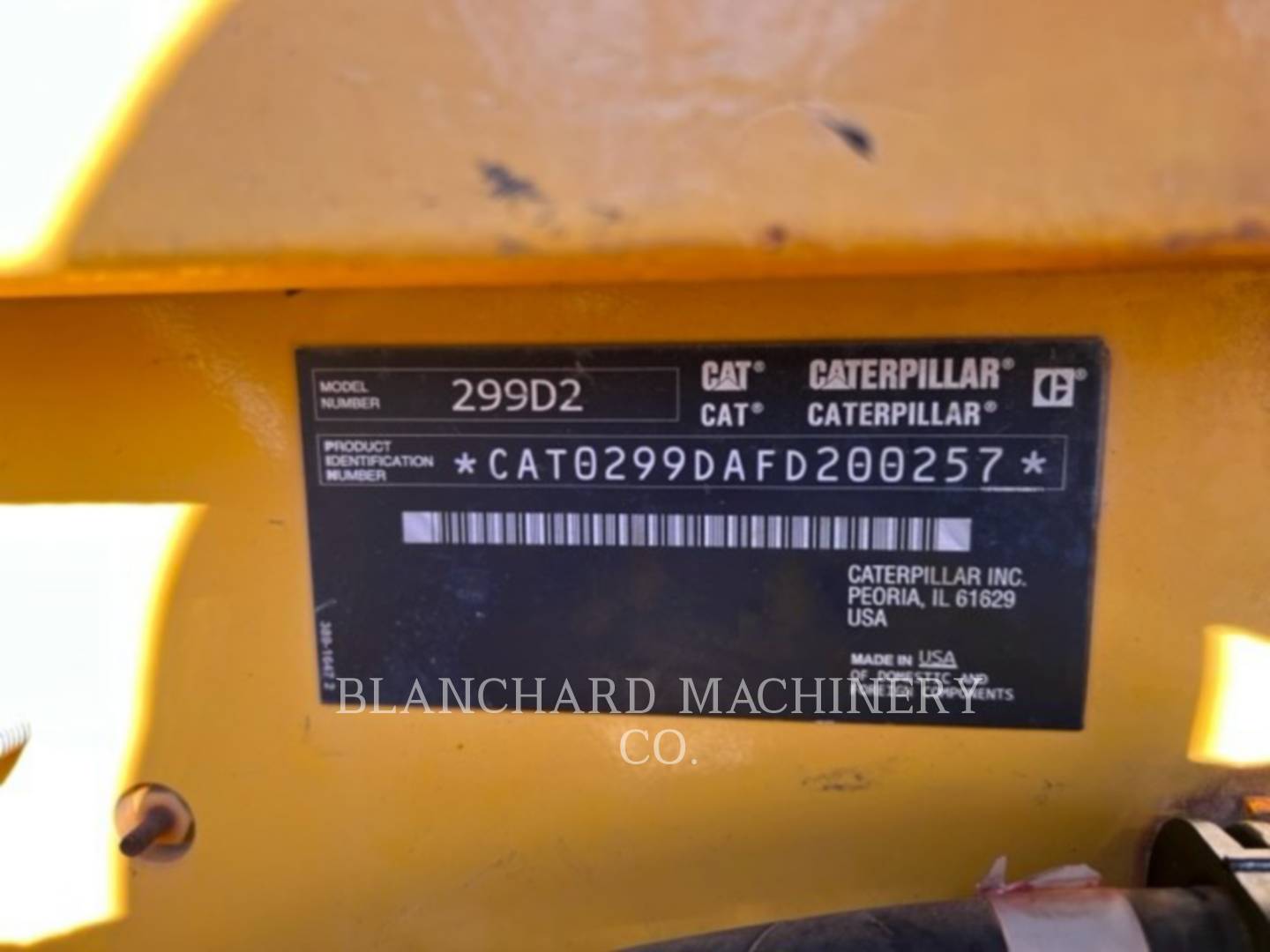 2015 Caterpillar 299D2 Misc