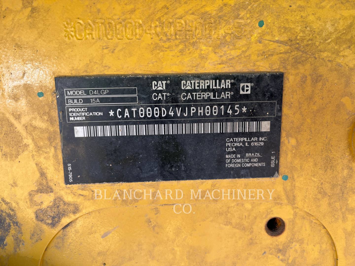 2020 Caterpillar D4 LGP Dozer