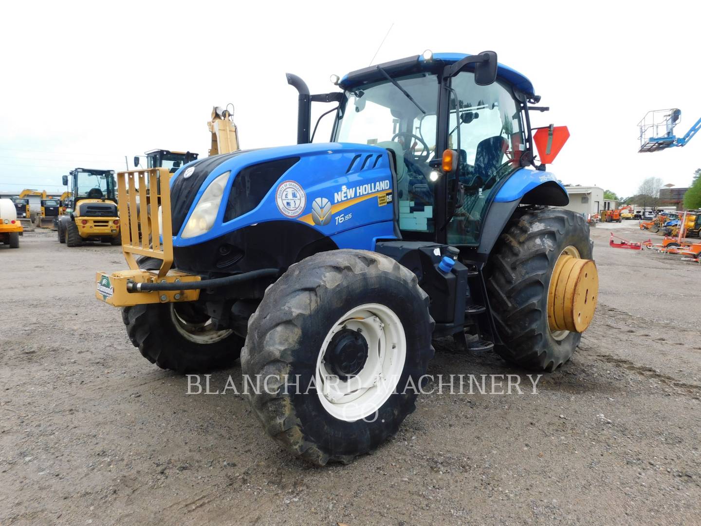 2017 New Holland T6.155 BM Tractor