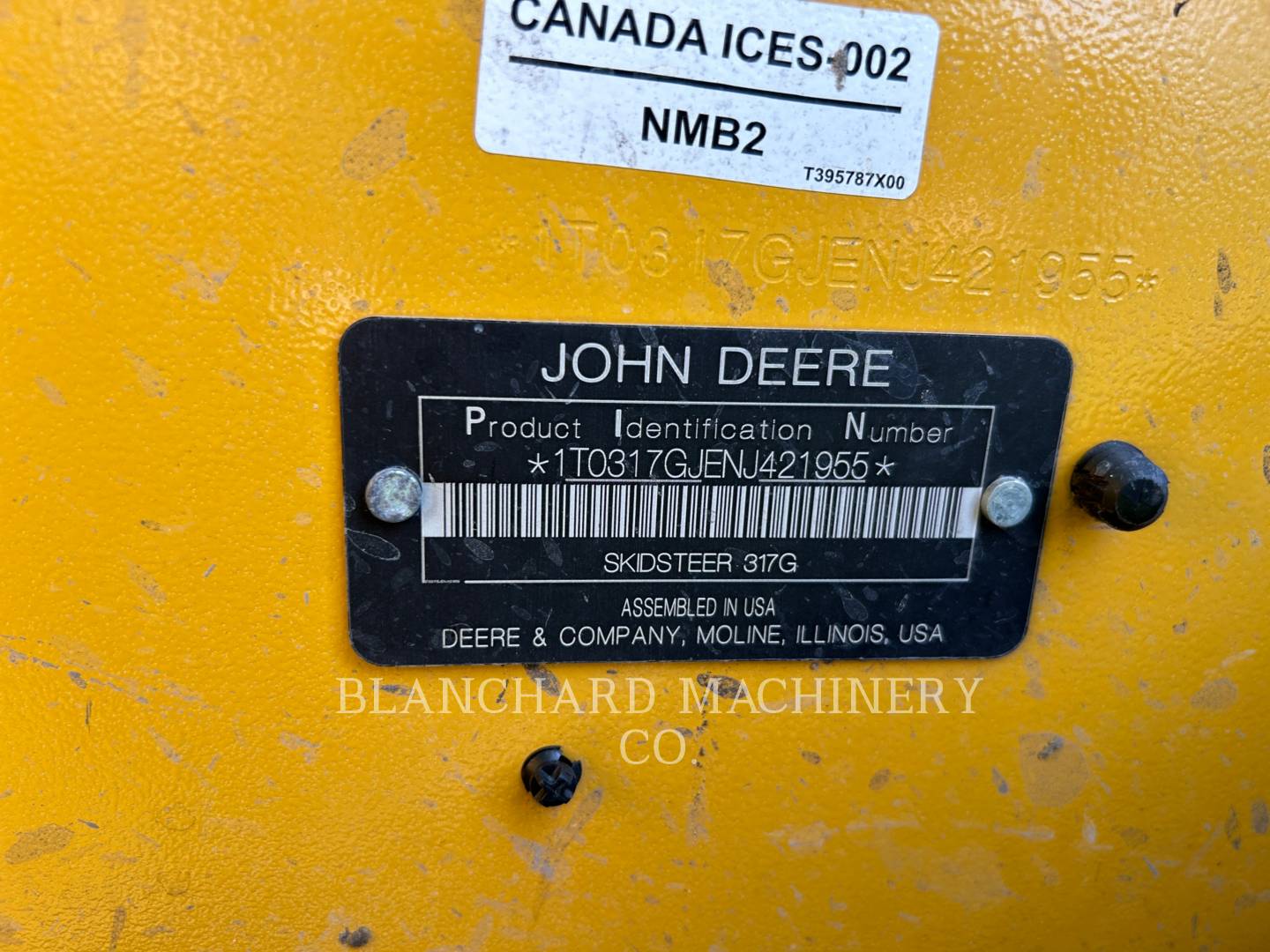 2022 John Deere 317G Misc